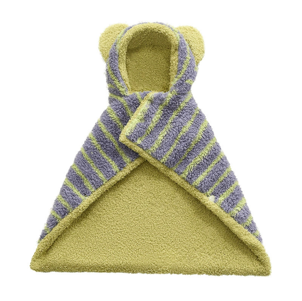 Hooded Flannel Wearable Pet Blanket